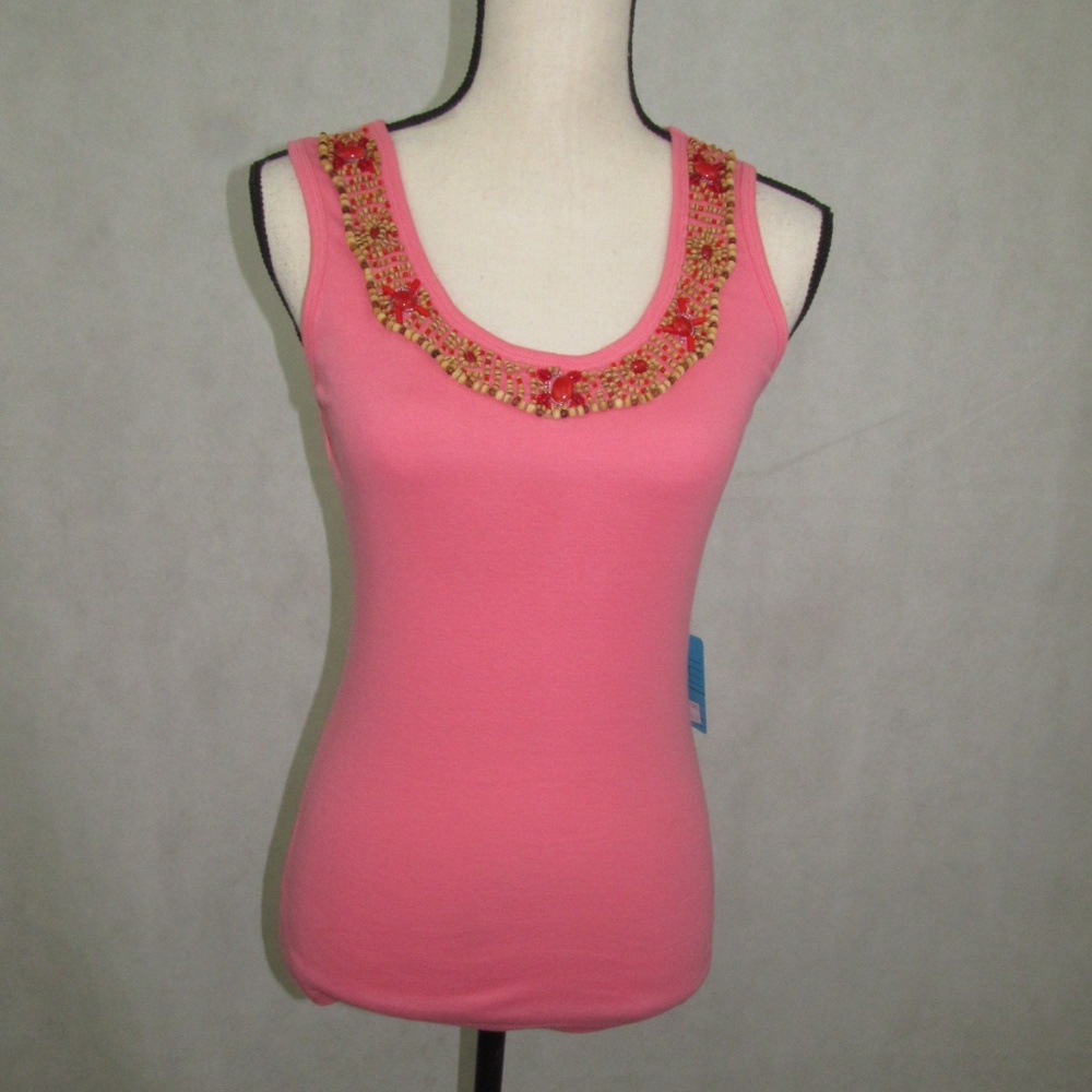 IDI by Mathew Sleeveless Tops Sizes S M L XL Pink
